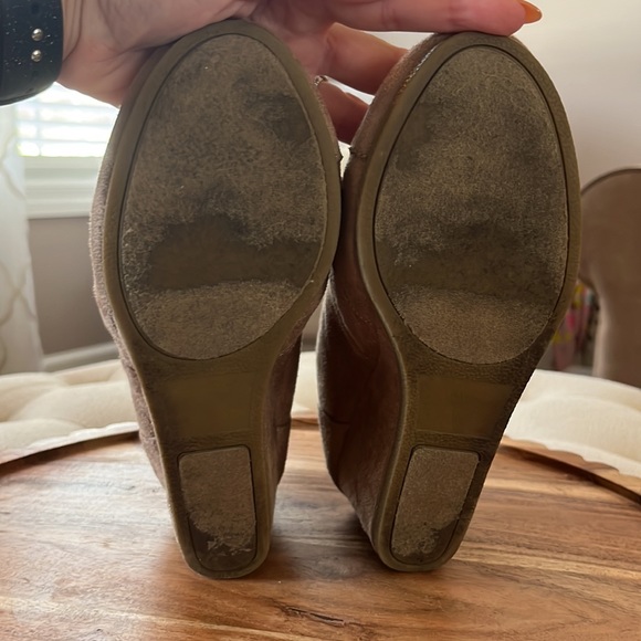 Wedge booties, GUC, size 7. Bought from Maurice’s, very comfy and cute. - Picture 4 of 4